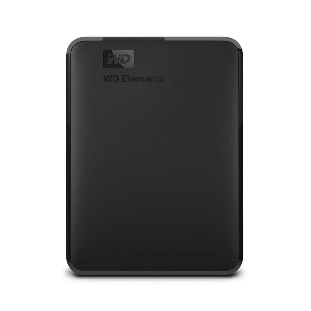 WD Elements Portable ekstern harddisk 5 TB 2,5" USB 3.2 Gen 1 - Sort