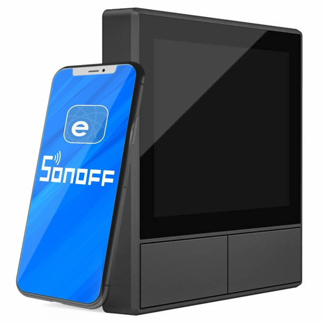 Sonoff NSPanel smart scene - vægkontakt med display