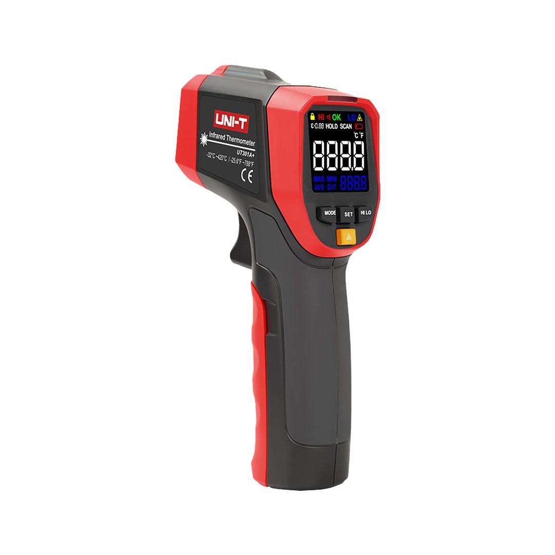 UNI-T UT301A+ infrarødt termometer - berøringsfri temperaturmåler billede