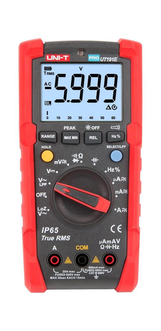 UNI‑T PRO UT191E multimeter - True RMS, IP65 billede