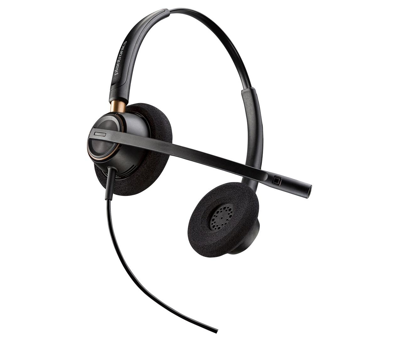 Poly EncorePro 525 stereo headset med USB-A til Microsoft Teams billede