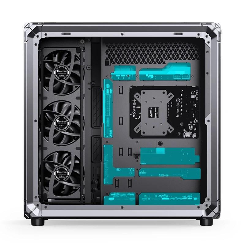 Jonsbo X400 PRO tower PC kabinet sort