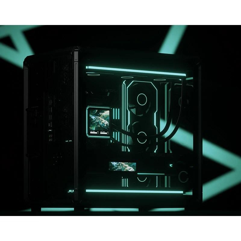 Jonsbo X400 PC-kabinet tower sort