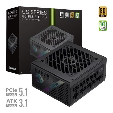 GameMax GS 850G 850 W SFX fuldt modulær strømforsyning billede
