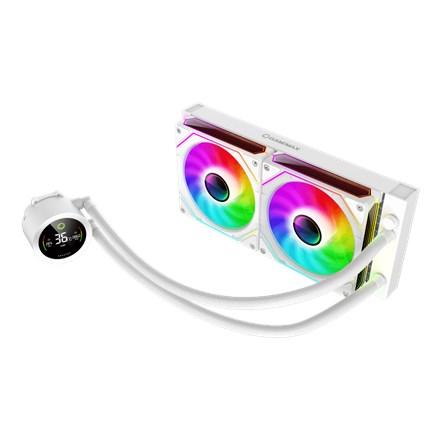 GameMax ICEBURG 240 Digital WH hvid CPU-vandkøler billede