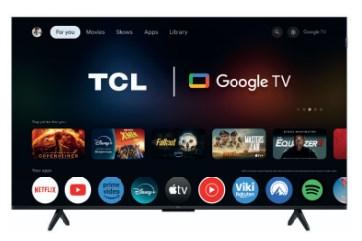 TCL 50P71K 50" 4K Ultra HD Smart TV med Wi‑Fi - aluminium billede