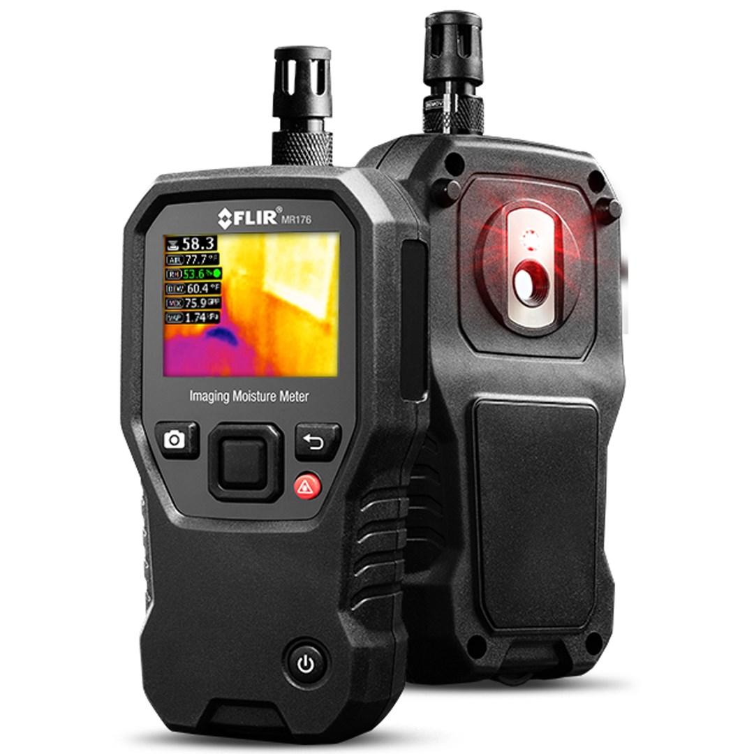 FLIR MR176 elektronisk hygrometer og psykometer til indendørs brug - sort billede