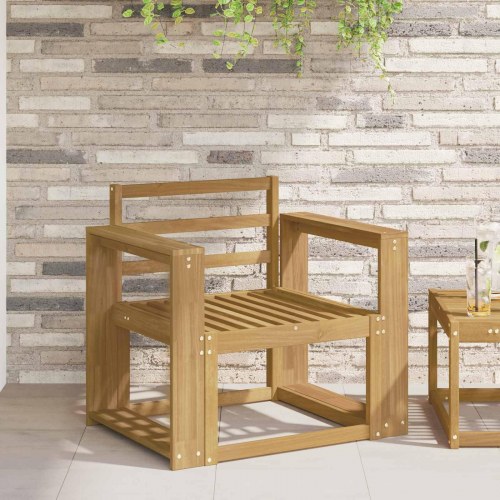 Armlænsmodul 2 stk til sofa Hvid 58,5 x 10 x 61 cm i massivt akacietræ