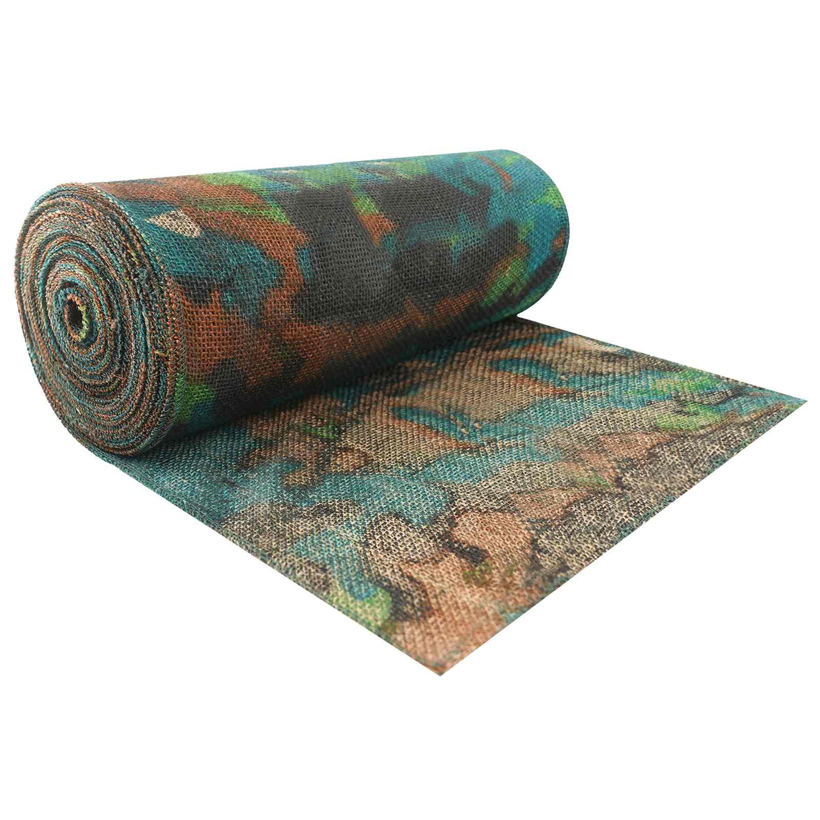 Jute rulle camouflage 200 x 2500 cm