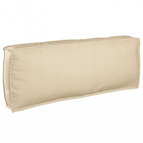Sofa sæt med puder i beige 240 x 92 x 69 cm i massivt akacietræ