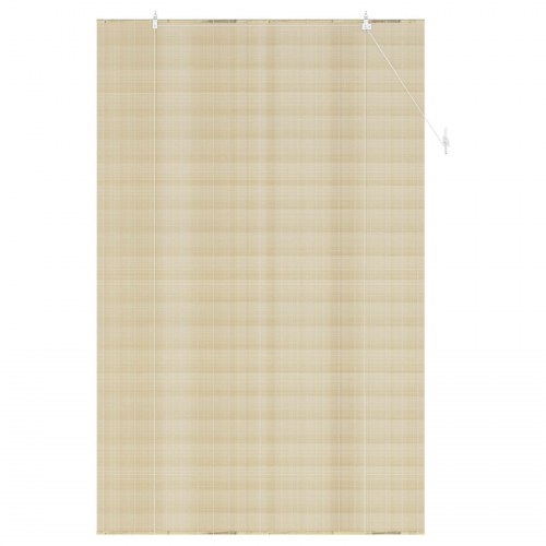 Rullegardin i bambus naturfarvet 160 x 220 cm