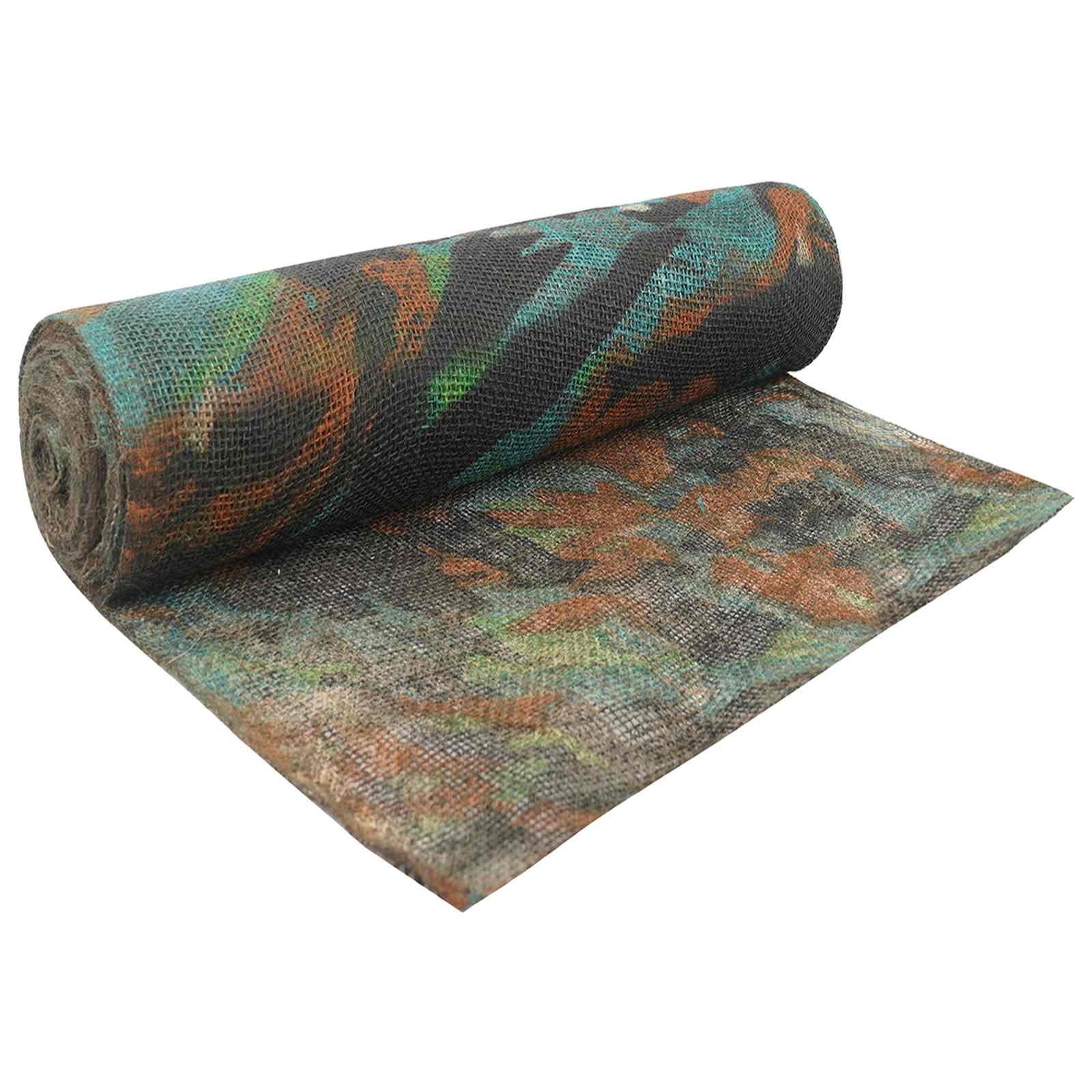 Jute rulle camouflage 50 x 5000 cm