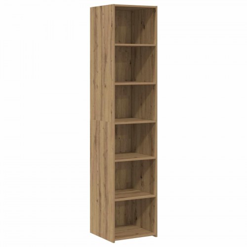 Sideboard i artisan-eg 40 x 41 x 185 cm med 5 hylder