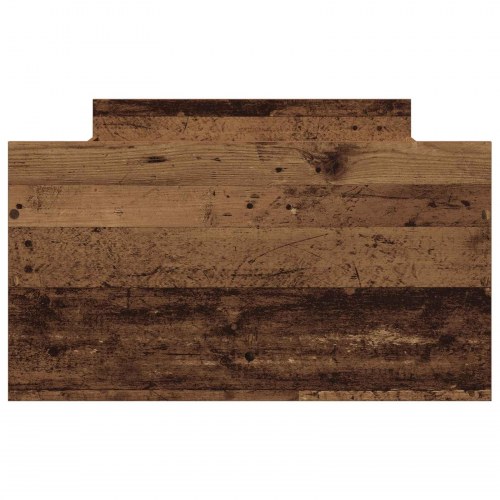 Sengestel med hovedgærde - gammelt træ - 100 x 200 cm