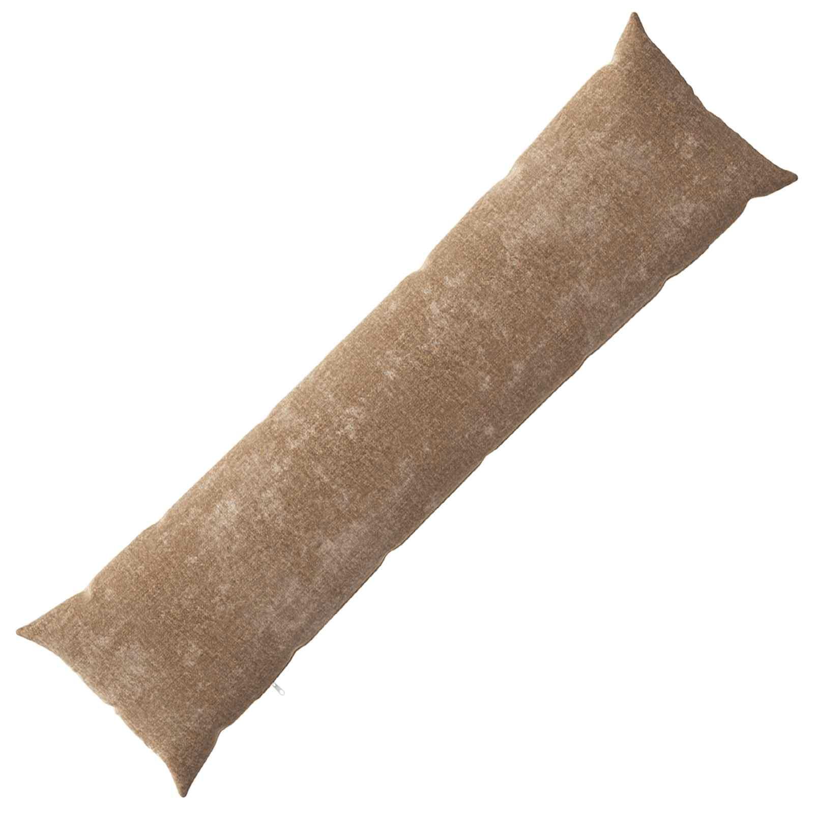 Pudebetræk HEERLEN brun 40 x 145 cm i chenille stof