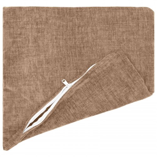 Pudebetræk 2 stk HEERLEN brun 40 x 40 cm i chenille