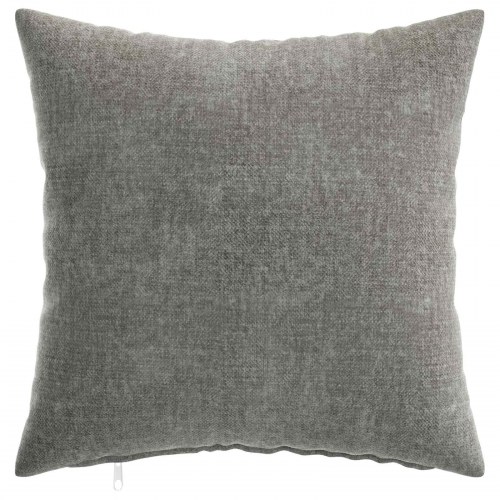 Pudebetræk HEERLEN 6 stk mørkegrå 40 x 40 cm i chenille