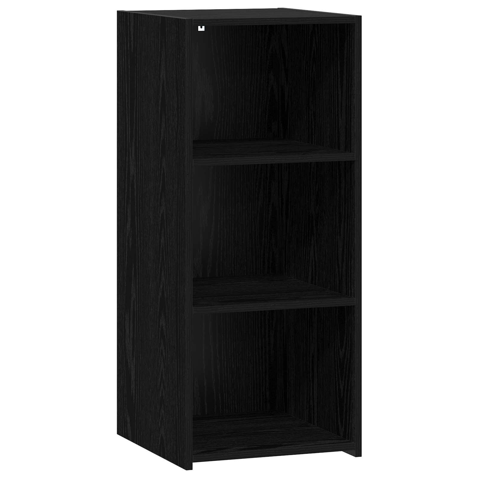 Sidebord i sort eg 40 x 41 x 93 cm med hylder billede