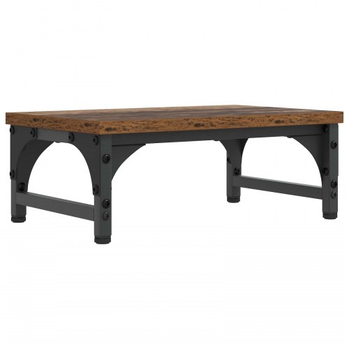 Monitorstativ - gammelt træ 37 x 23 x 14 cm