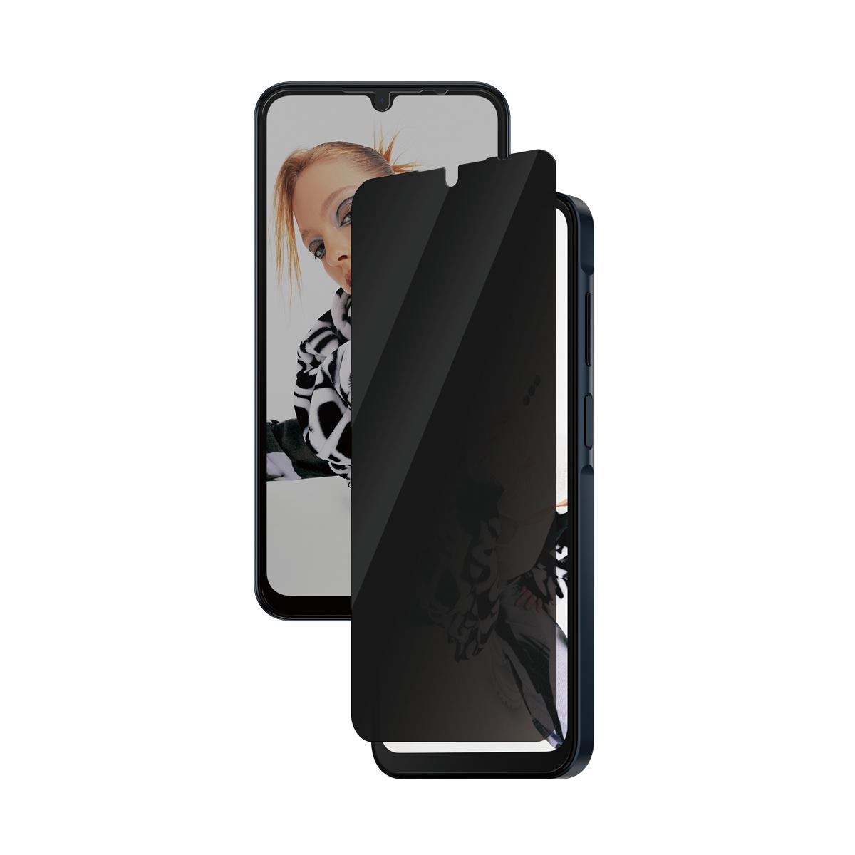 PanzerGlass SAFE by Privacy skærmbeskytter til Samsung Galaxy A26 5G med EasyAligner