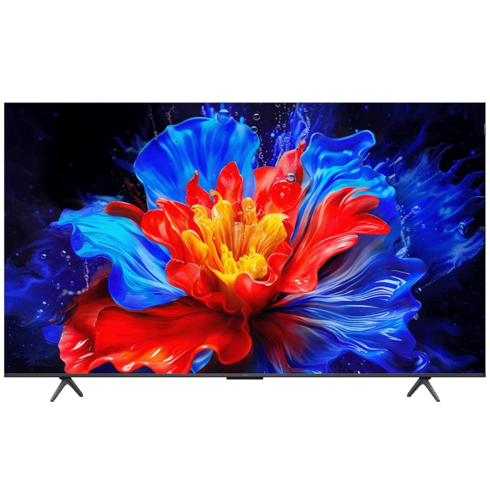 TCL 55P81K 55" 4K UHD QLED Smart TV - sort billede
