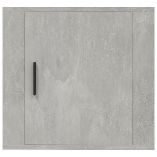 Væghængt sengebord 50 × 30 × 47 cm - betongrå