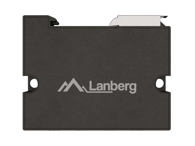 Lanberg DIN-skinne PoE extender switch 1 ind, 3 ud 100 Mb Fast Ethernet 30 W billede