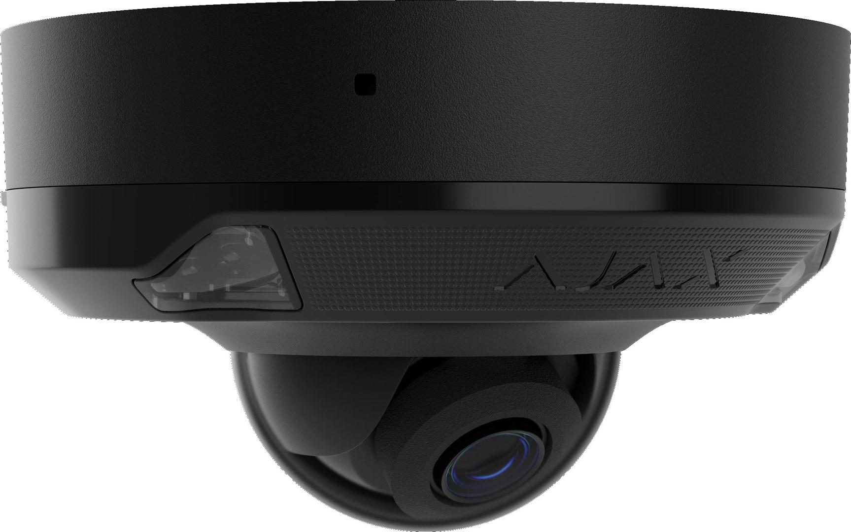 Ajax DomeCam Mini overvågningskamera 5 MP 2,8 mm - sort