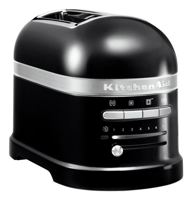 KitchenAid 5KMT2204EOB brødrister 2 skiver 1.250 W sort billede