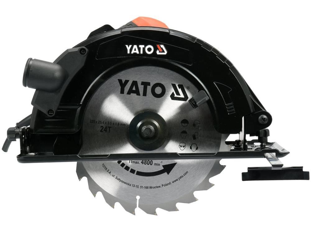 YATO rundsav 235 mm 2 800 W billede