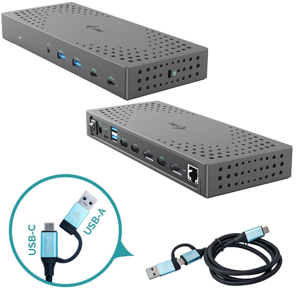 I-Tec dockingstation USB-C/USB4/USB 3.0 Thunderbolt 3/4