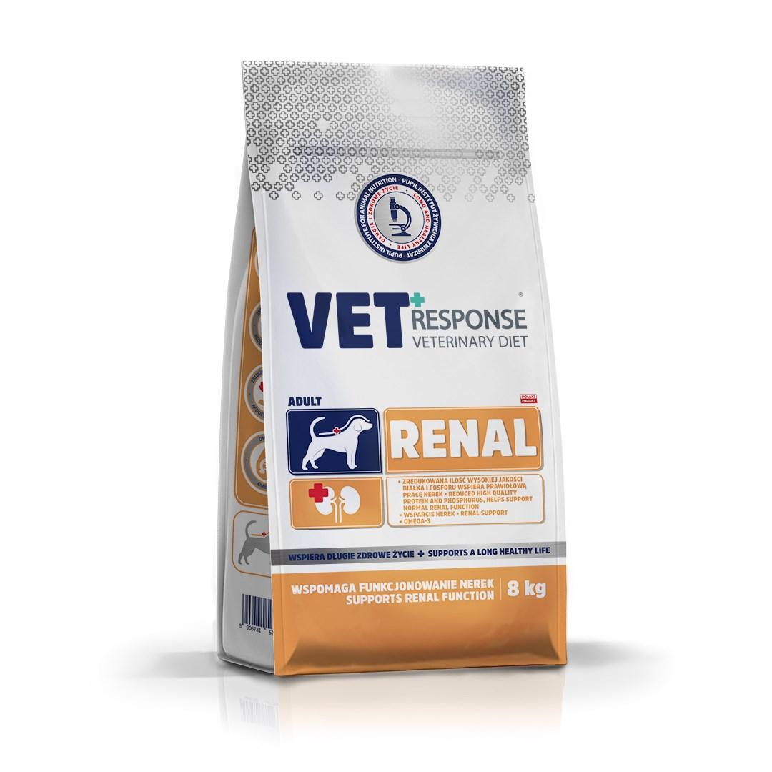 Vet Response Renal tørfoder til voksne hunde 8 kg billede