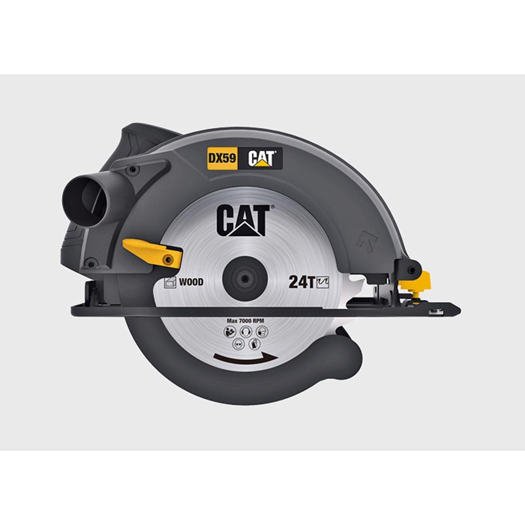 CAT DX59 rundsav 18,5 cm billede