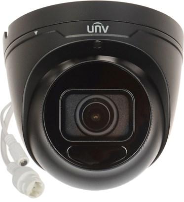 UNV vandalsikret IP-overvågningskamera med motorzoom - sort billede