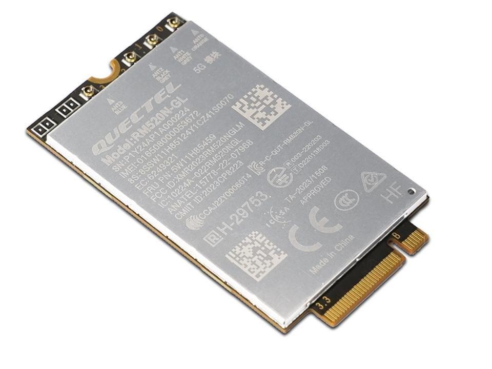 Lenovo Quectel RM520N-GL 5G M.2 WWAN-modul til X1 2-in-1 Gen 9 og T16 Gen 3