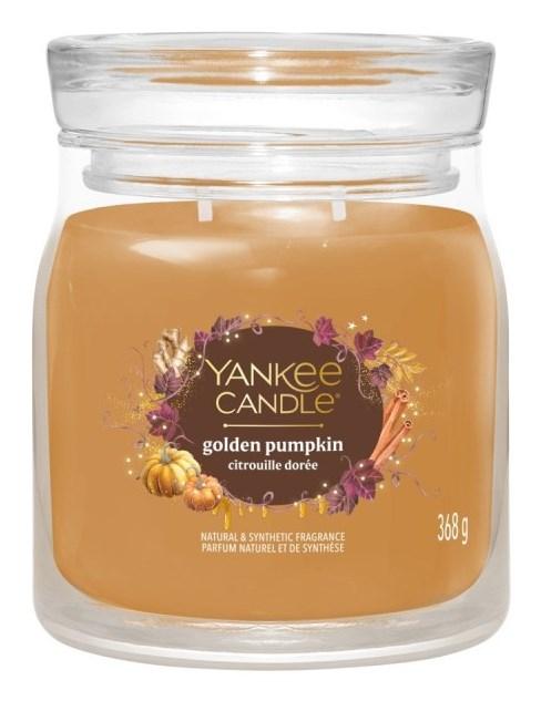 Yankee Candle Golden Pumpkin duftlys i glas 1 stk. billede