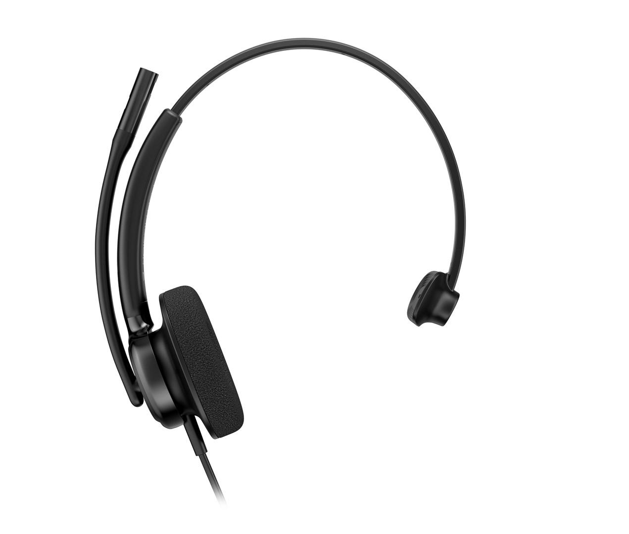 HP Poly Mission 415 mono USB-headset med ledning, sort