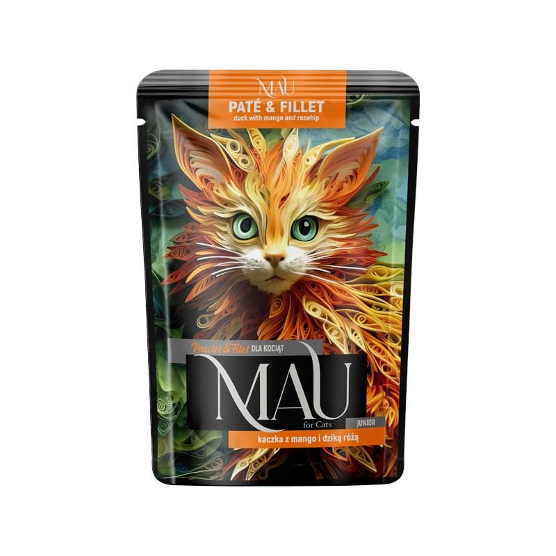 Dolina Noteci MAU Paté & Filet Junior and med mango og hyben vådfoder til kat 85 g billede