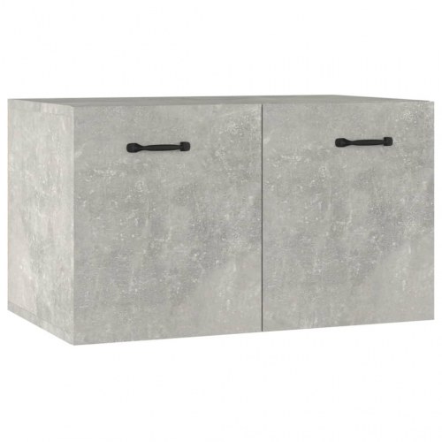 Vægskab i konstrueret træ 60 x 36,5 x 35 cm betongrå