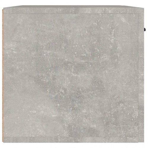 Vægskab i konstrueret træ 60 x 36,5 x 35 cm betongrå