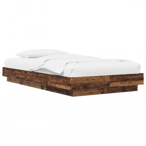 Gulvsengramme 80 x 210 cm - gammelt træ