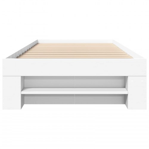 Sengestel med opbevaring 80 x 200 cm - hvid