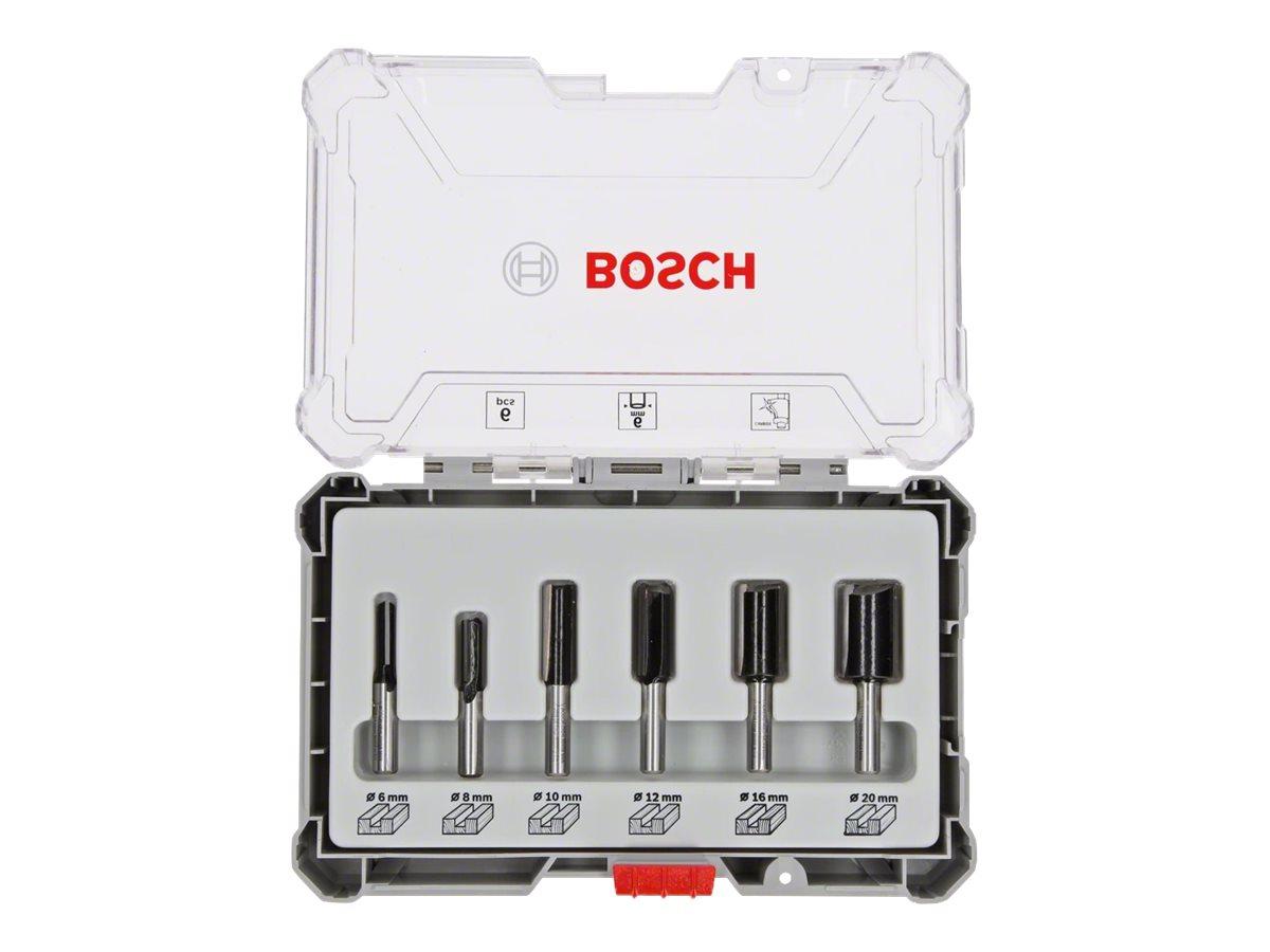 Bosch fræsningsskærerbit sæt til træ 6 dele
