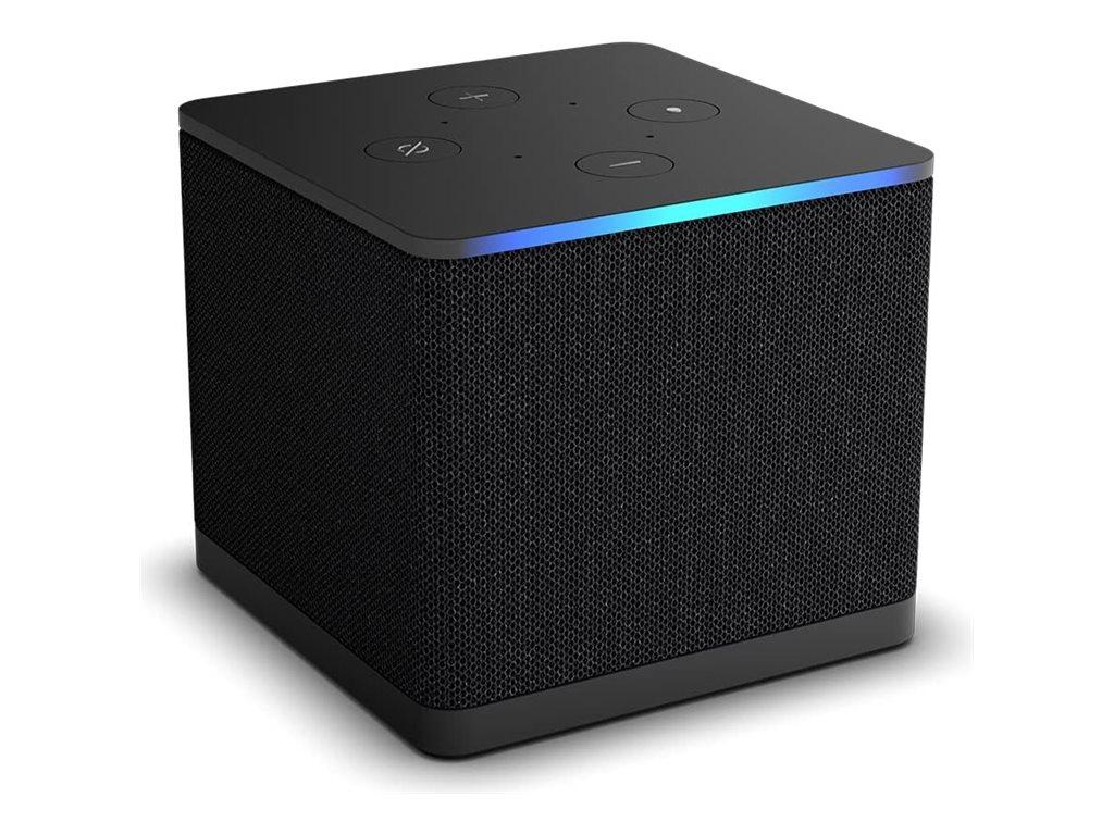 Amazon Fire TV Cube 3. generation streaming-enhed med Alexa og 4K Ultra HD
