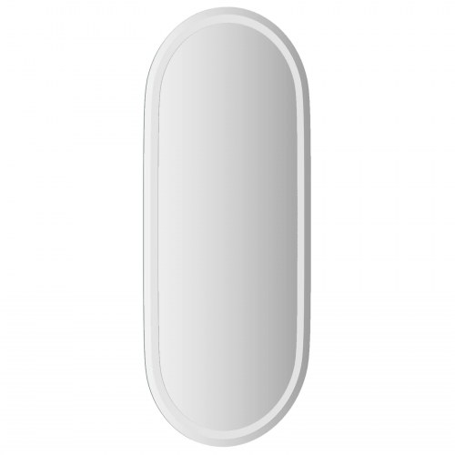 LED-badeværelsesspejl 100 x 45 cm - transparent