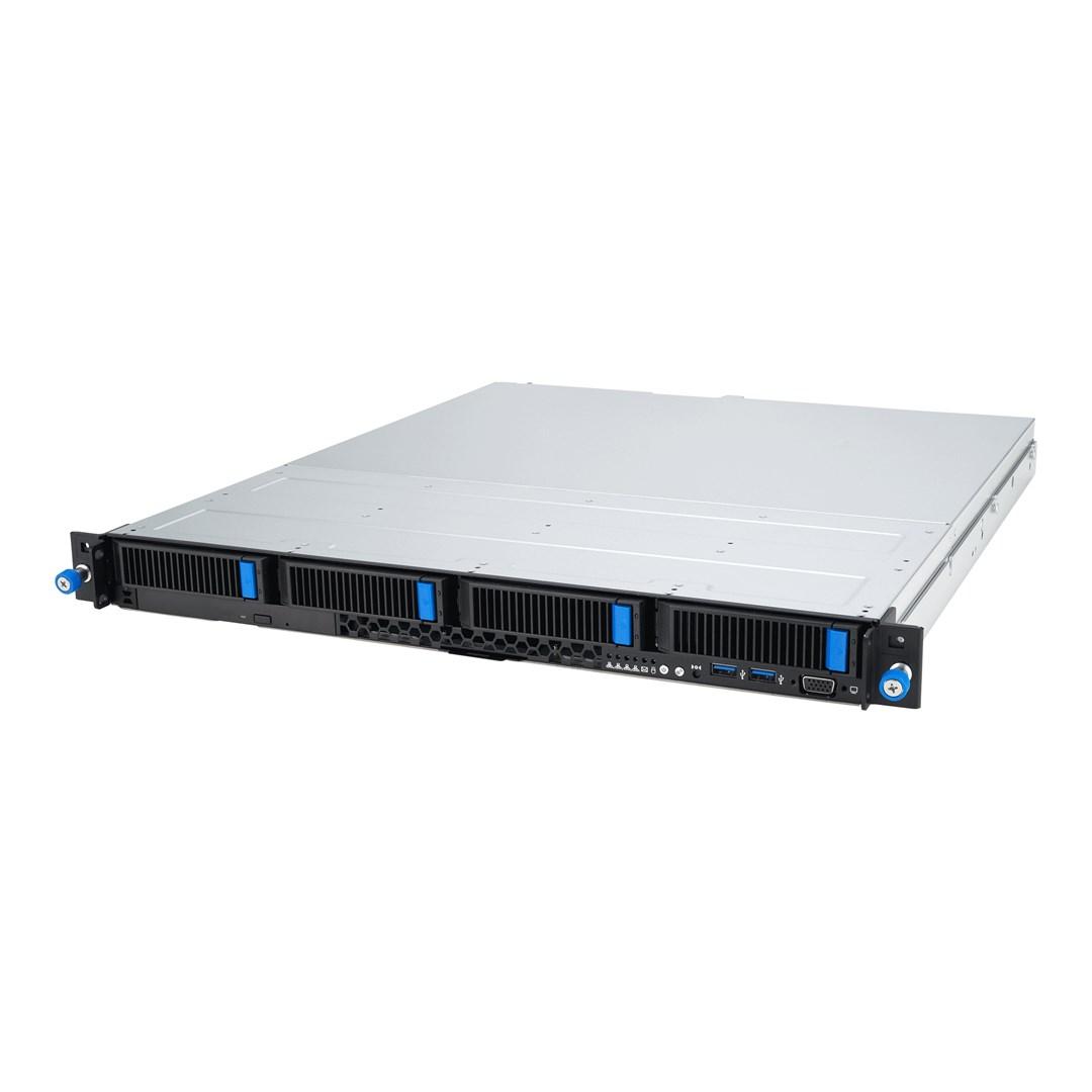 ASUS RS300-E12-PS4 rackserver 350 W - grå billede