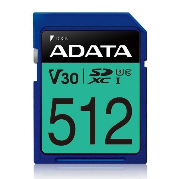 ADATA Premier Pro 512 GB SDXC UHS-I hukommelseskort Class 10