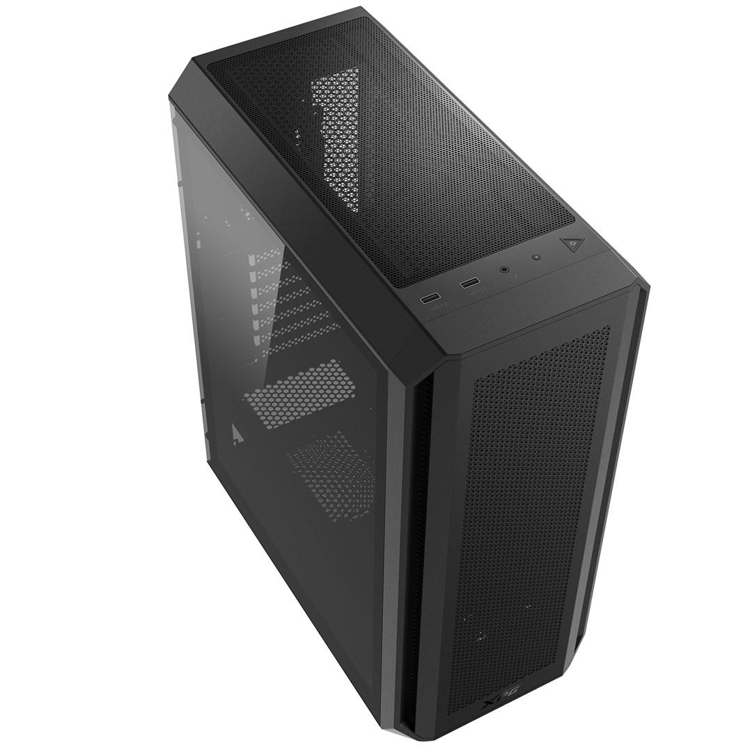 XPG Valor Air Plus mid-tower PC-kabinet sort