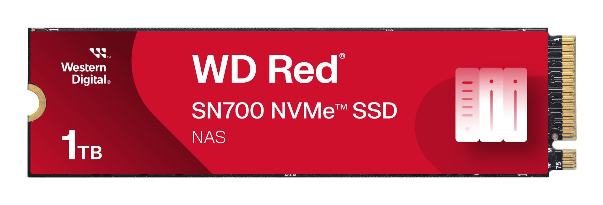 WD Red SN700 NVMe SSD 1 TB til NAS