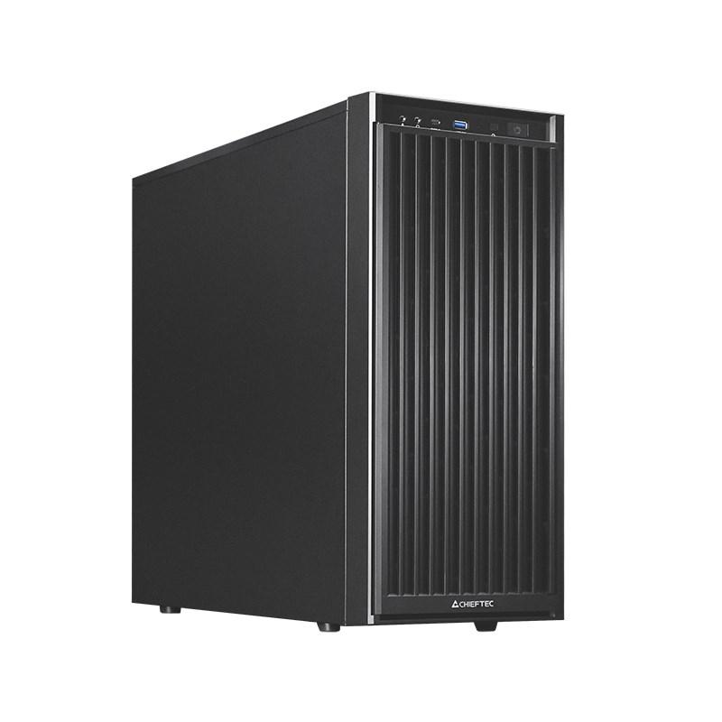 Chieftec BW-01B-OP Midi Tower PC-kabinet - sort billede